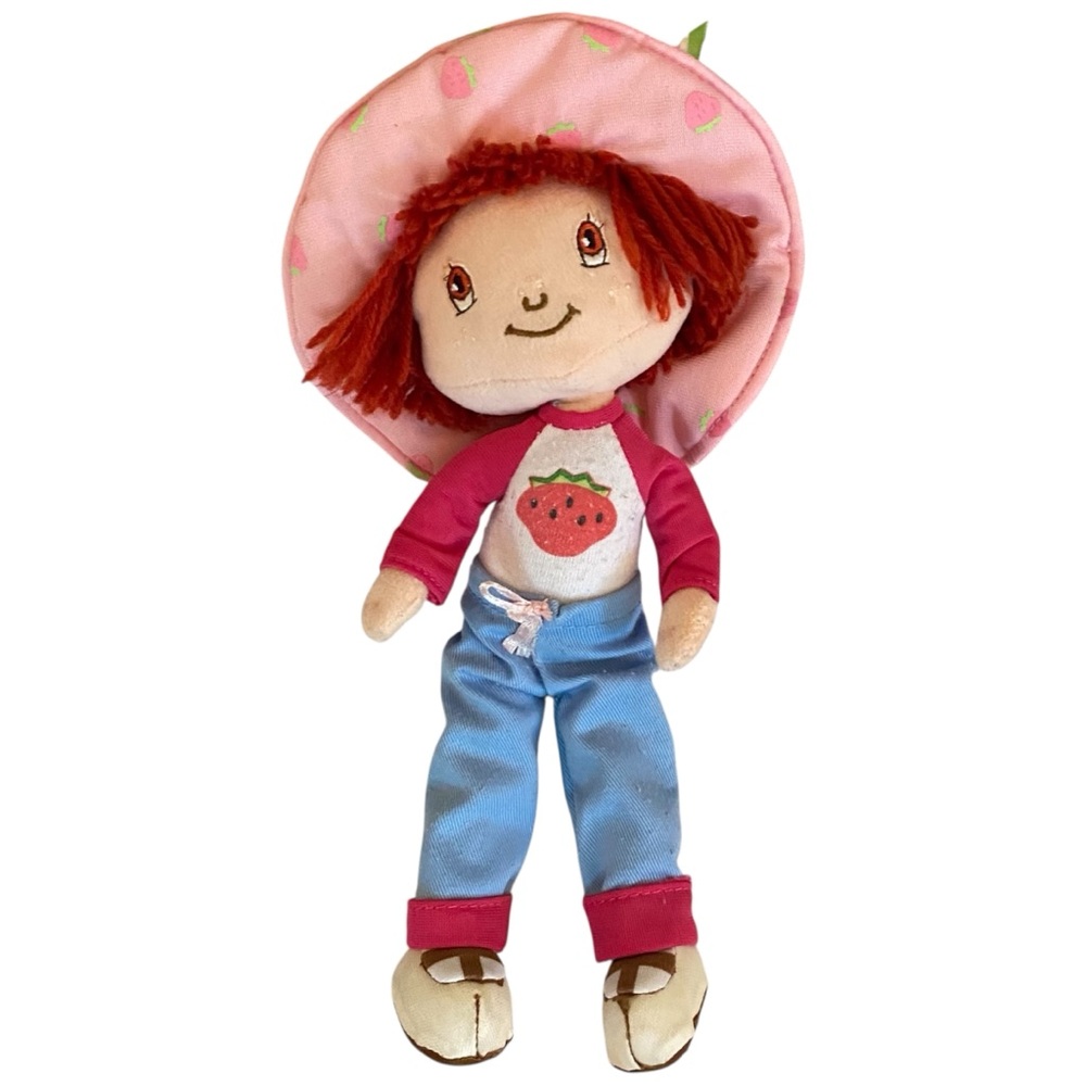 3/$30 Strawberry Shortcake Bendable Plush Doll